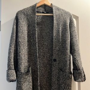 Uniqlo long sweater jacket